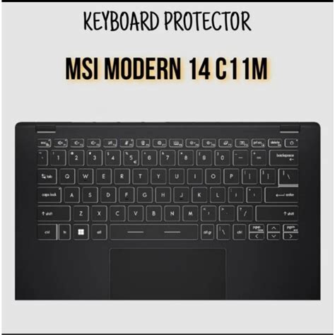 Jual Keyboard Protector MSI Modern 14 C11M C5M Shopee Indonesia