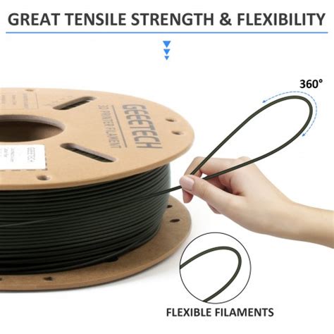 PLA Matcha Green Carbon Fiber 3D Printer Filament Geeetech