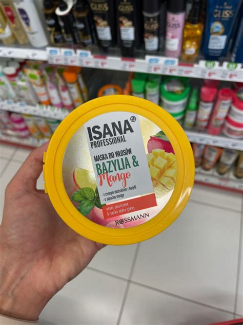 Isana Maska do Włosów Bazylia Mango 275 ml INCI Beauty