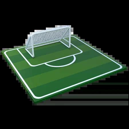 Football Pitch 3D Icon download in PNG, OBJ or Blend format