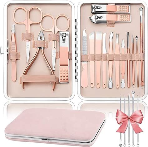 Manicura Set 23 In 1 Kit De Manicura Y Pedicure HONGHCL Set De