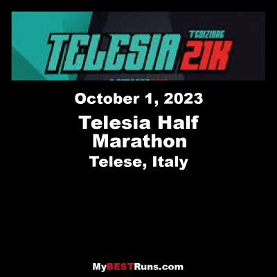 Telesia Half Marathon Telese Italy 10 5 2025 My BEST Runs