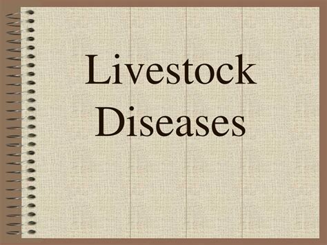 Ppt Livestock Diseases Powerpoint Presentation Free Download Id