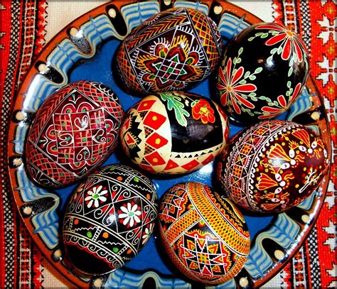 Ukrainian Easter Eggs Pysanky X Print Fine Art