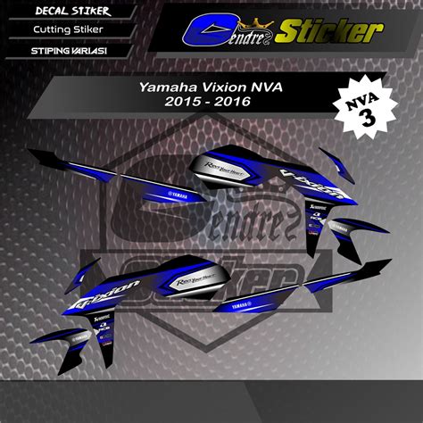 Jual Striping Vixion Nva A Cod Stiker Striping Yamaha Vixion Nva