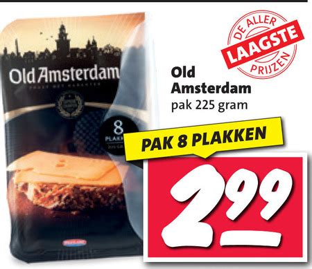 Old Amsterdam Kaasplakken Folder Aanbieding Bij Nettorama Details