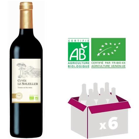 Cuv E Le Soleiller Vin Bio De France Rouge Cl X La Cave Cdiscount