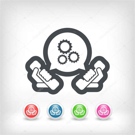 Technical Assistance Icon — Stock Vector © Myvector 46004647