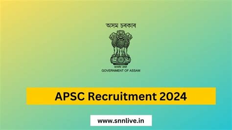 APSC Recruitment 2024 Computer Operator Posts Apply Now