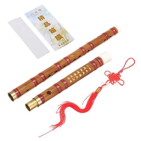 Chinese Bamboo Woodwind Flute C E F G Key Professional Musical Instruments