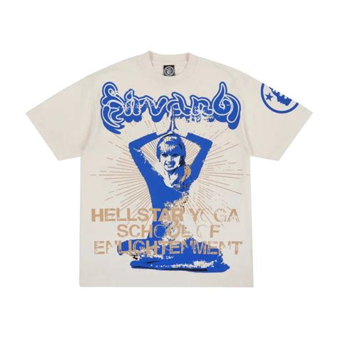 Hellstar Studios Yoga Tee Cream Nwahype