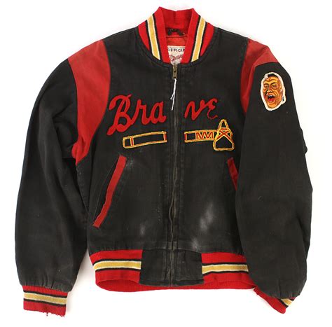 Lot Detail S Milwaukee Braves Official Brill Bros Youth Jacket