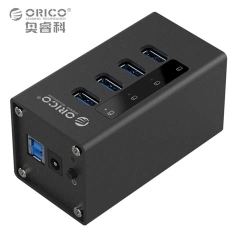 Orico Usb Hub High Speed Usb Ports Hub Aluminum Portable Hub Usb