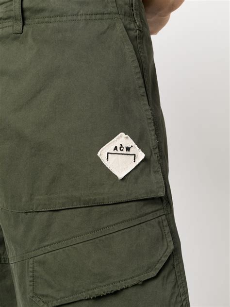 A Cold Wall Logo Patch Cargo Shorts Farfetch