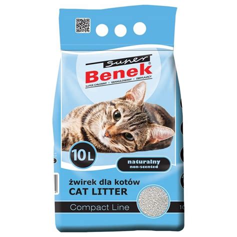 Super Benek Compact 10L Żwirek dla Kota 12703553985 Allegro pl