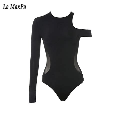 2017 New Summer Women Bodysuits O Neck Bandage Bodysuits Sexy Bodycon