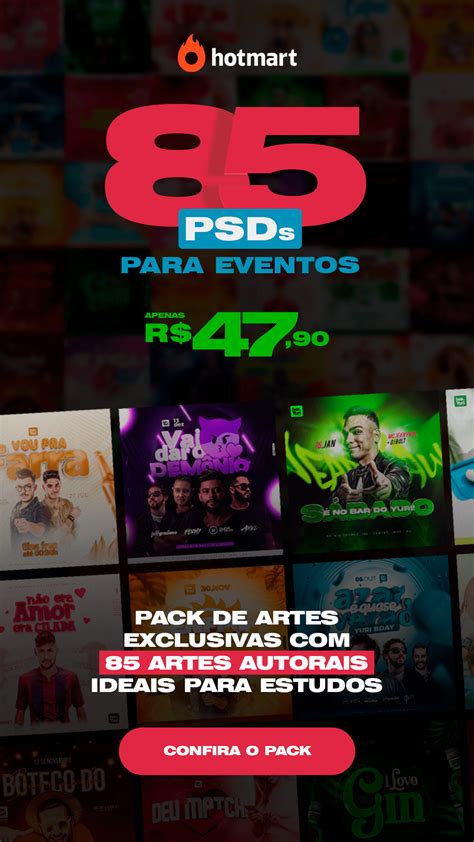 Pack De Artes Para Eventos 85 PSD S Behance