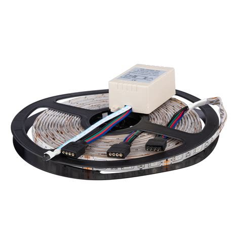 Banda LED RGB Cu Led Uri SMD 5050 Pentru Interior Si Exterior Cu