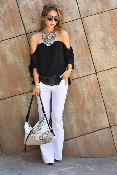 Aprende cómo combinar tus pantalones blancos con estos 18 outfits de