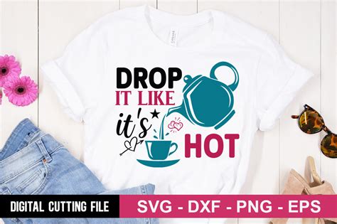 Drop It Like Its Hot Svg Graphic By Buysvgbundles · Creative Fabrica