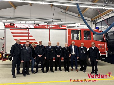 Jahre Mitgliedschaft In Der Ortsfeuerwehr Jahreshauptversammlung