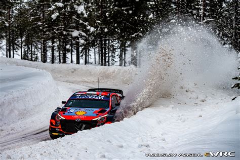 Tänak Ott Järveoja Martin Hyundai i20 Coupe WRC Arctic Rally