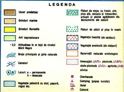 Harta Romania – Delta Dunarii – GeoTutorials