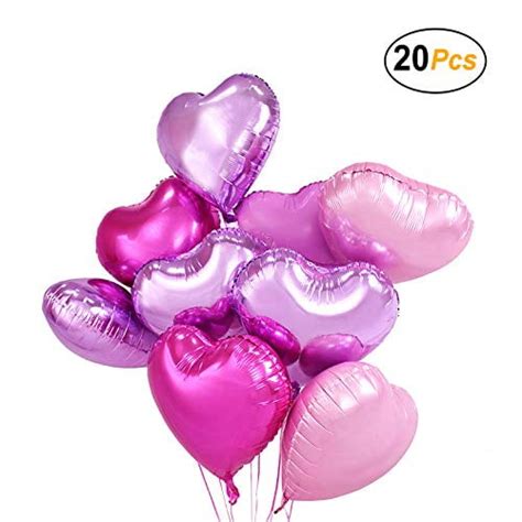 18 Inch Pink Heart Balloons Foil Balloons Mylar Balloons For Party