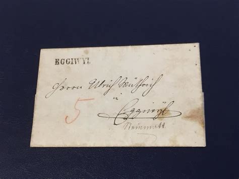 Vorphila Brief Stempel Eggiwyl Kaufen Auf Ricardo