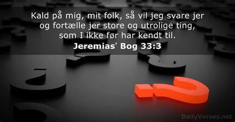 Den Maj Dagens Bibelvers Jeremias Bog Dailyverses Net