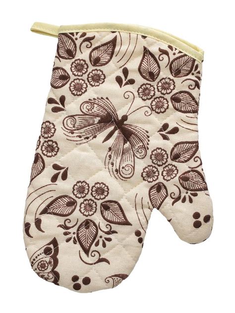 Kitchen Set Towel And Hot Pot Holder Made Of Cotton Fabric Stock Photo Image Of Interior