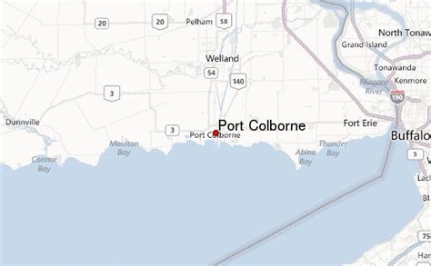 Port Colborne Map