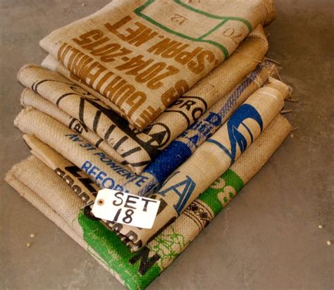 Burlap Coffee Bags Burlap Coffee Sacks Coffee Bags Burlap Etsy