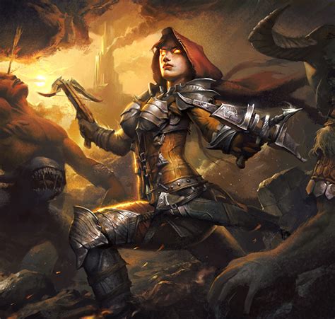 Diablo 3 Female Demon Hunter Wallpaper