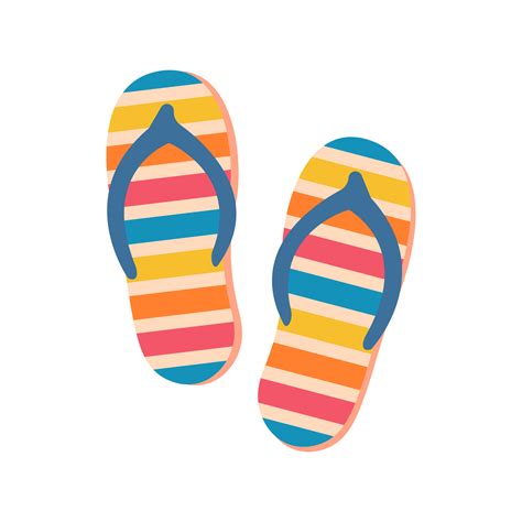 Flip Flop Beach Shoes Relaxing By The Sea During The Holidays 19786884 Png