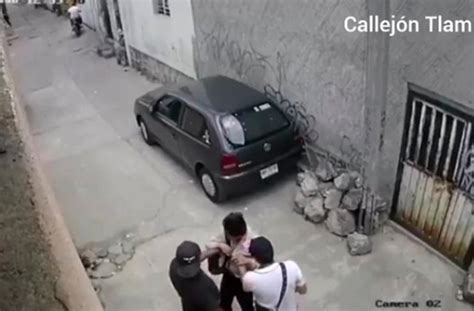 Captan En Video Otro Asalto En Naucalpan Vecinos Amagan Con Hacer