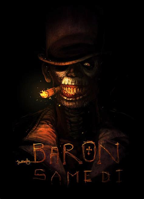 Baron Samedi By Unded Baron Samedi Papa Legba Voodoo Art