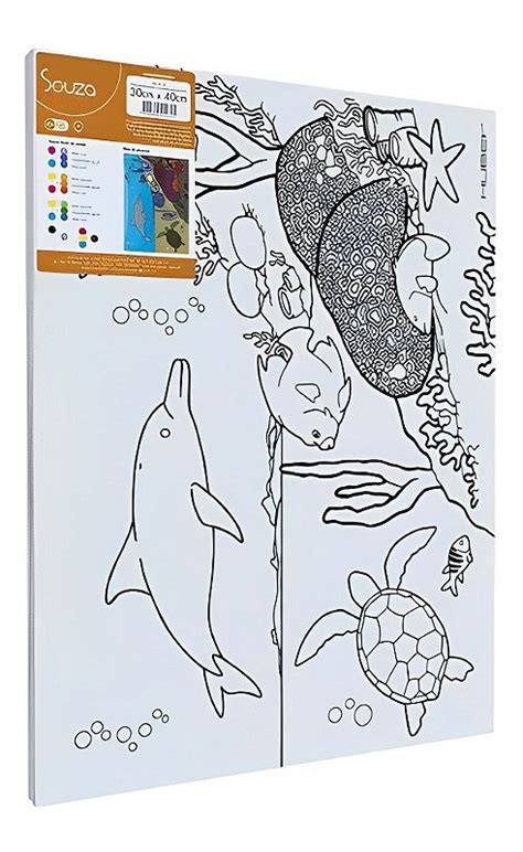 Tela De Pintura Desenhada - Tela De Pintura Desenhada Riscada 30x40 Souza [F112] - Loja.seg.br