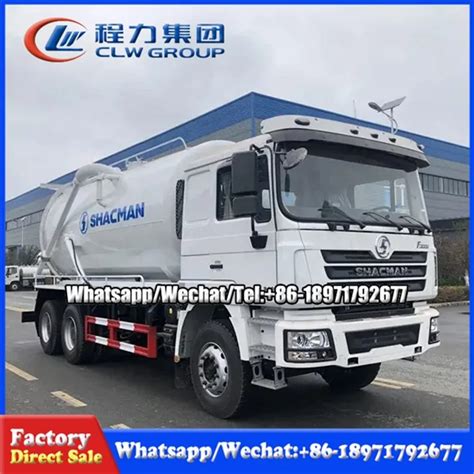 Shacman Sewage Suction Vacuum Pump Tank Truck X M Sewer Suction