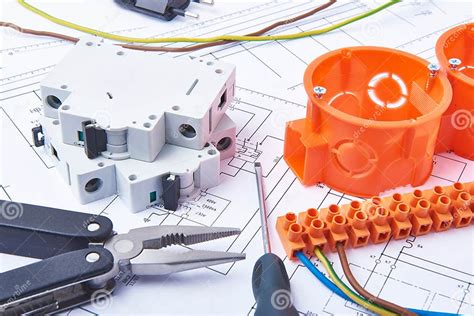 Components For Use In Electrical Installations Cut Pliers Connectors