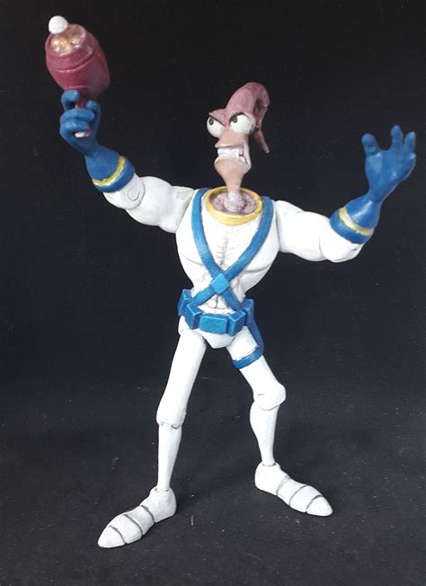 Archivo Stl Kit De Figuras De Acción De Earthworm Jim 🦸 ・plan De