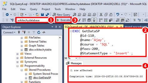 Sql Insert Stored Procedure Insert Stored Procedure In Sql Server