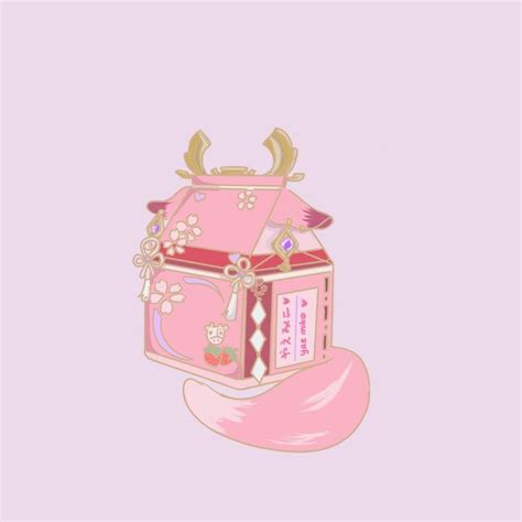 Yae Miko Milk Carton In 2022 Milk Carton Carton Enamel Pins