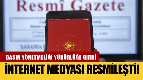 Yeni Bas N Kart Y Netmeli I Resmi Gazetede Yay Mlanarak