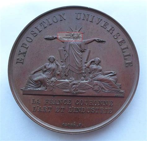 Napoleon Iii French Second Empire Universal Exposition Medal