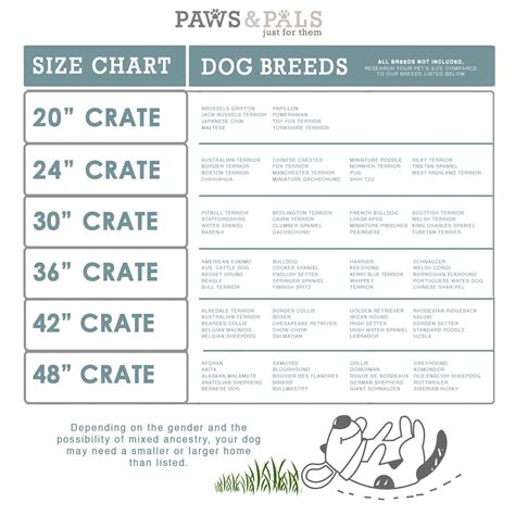 Top Paw Dog Crate Size Chart at Nate Davidson blog
