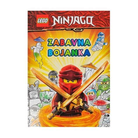 Lego Ninjago Zabavna Bojanka Bojanka Aktivnosti