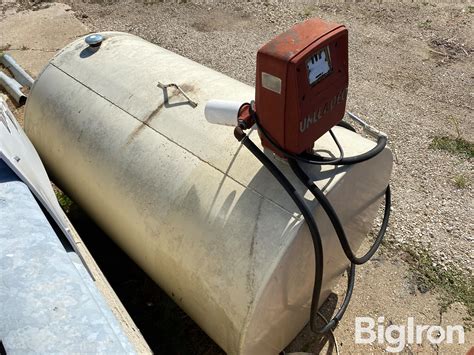 500-Gallon Fuel Tank & Pump BigIron Auctions