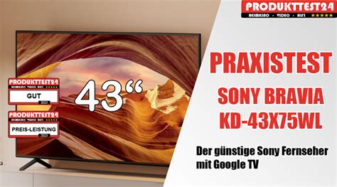 Sony Kd X Wl Im Test Produkttest Aktuelle Fernseher Im