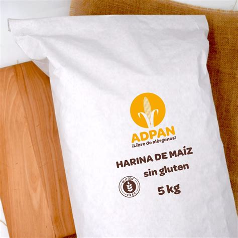 Harina de maíz sin gluten 5kg